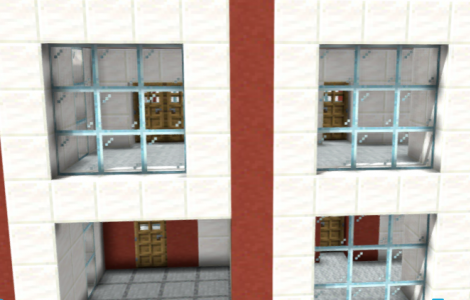 İki katlı küçük ev