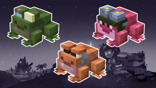 "Amfibi" karikatüründen kurbağalar