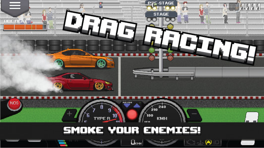 Pixel Car Racer (MOD - çok para)