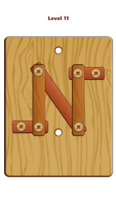 Wood Nuts & Bolts Puzzle (MOD - Çok para)