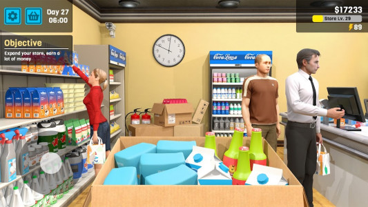 Manage Supermarket Simulator (MOD - Çok para)