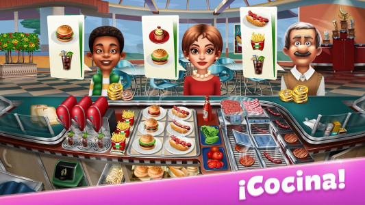 Cooking Fever (MOD - Çok para)