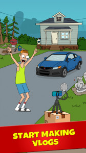 Van - Idle Vlogger (MOD - Çok para)