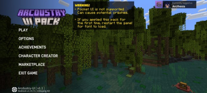 Arcdustry'den güncellenmiş arayüz