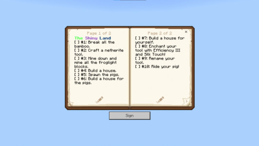 1.20 Skyblock sürümü