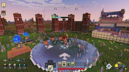 PC için Minecraft Legends oyunu