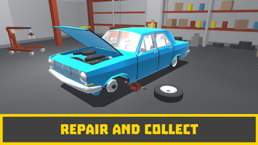 Retro Garage - Car Mechanic (MOD - Çok para)