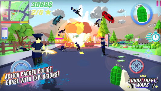 Dude Theft Wars (MOD çok para)