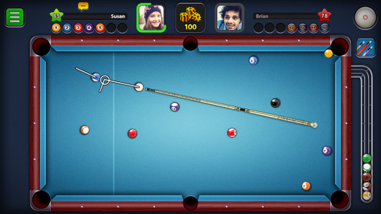 8 Ball Pool (MOD - Uzun çizgiler)