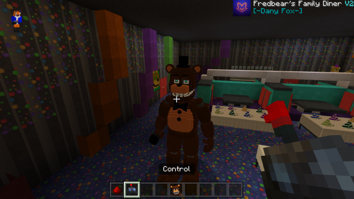 Fredbears Family Diner (1983) Minecraft Map