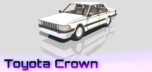 Mod Toyota Crown 8 Addon Car (1.19) for Minecraft - Download | Addons