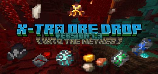 Mod X-TRA ORES DROP pour Minecraft - Télécharger | Modules complémentaires