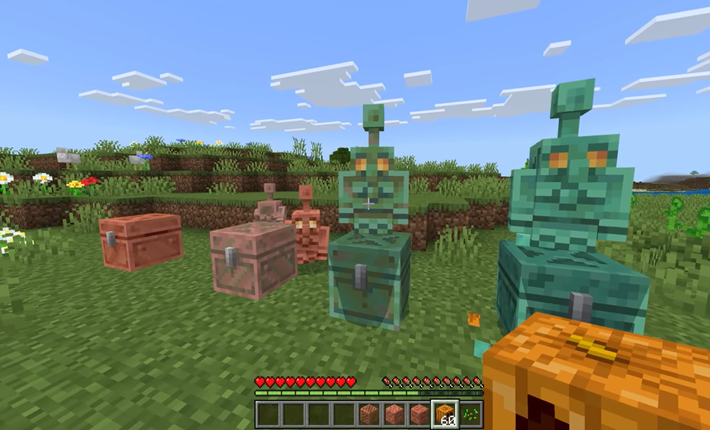 Como criar um Golem de Cobre no Minecraft