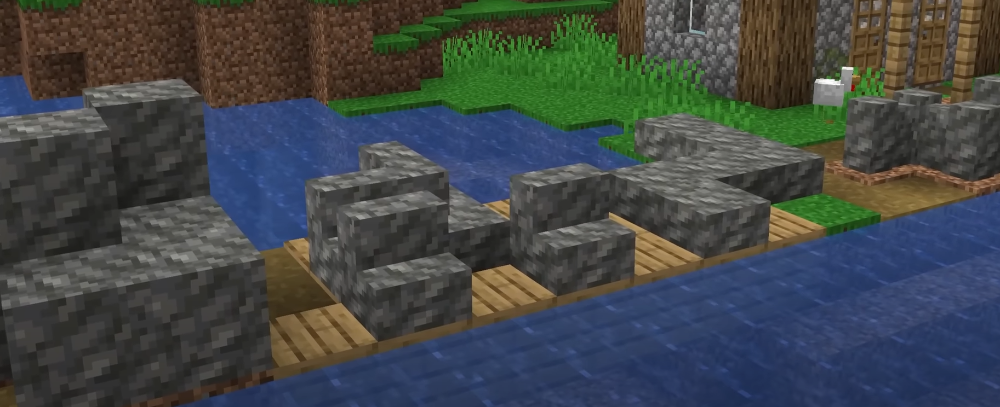 Como construí a casa dos sonhos de tufo no Minecraft
