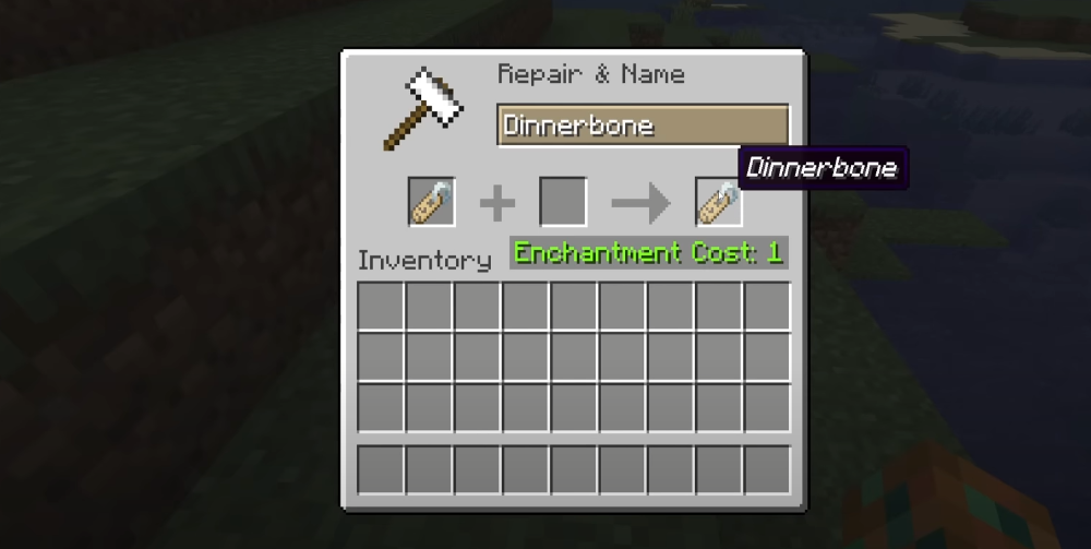 마인크래프트의 행복한 가스트와 “Dinnerbone” 이름표