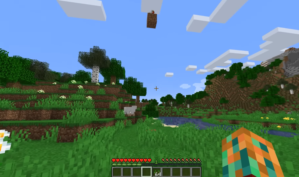 How chicken “parachuting” works in Minecraft