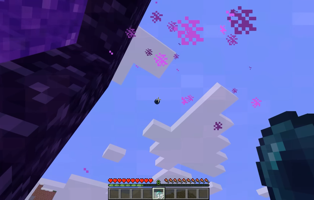 A Pérola do Fim teleporta entre mundos? No Minecraft