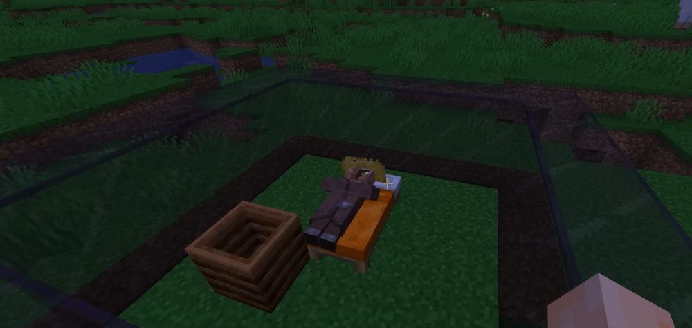 Um aldeão vira bruxa enquanto dorme? Em Minecraft