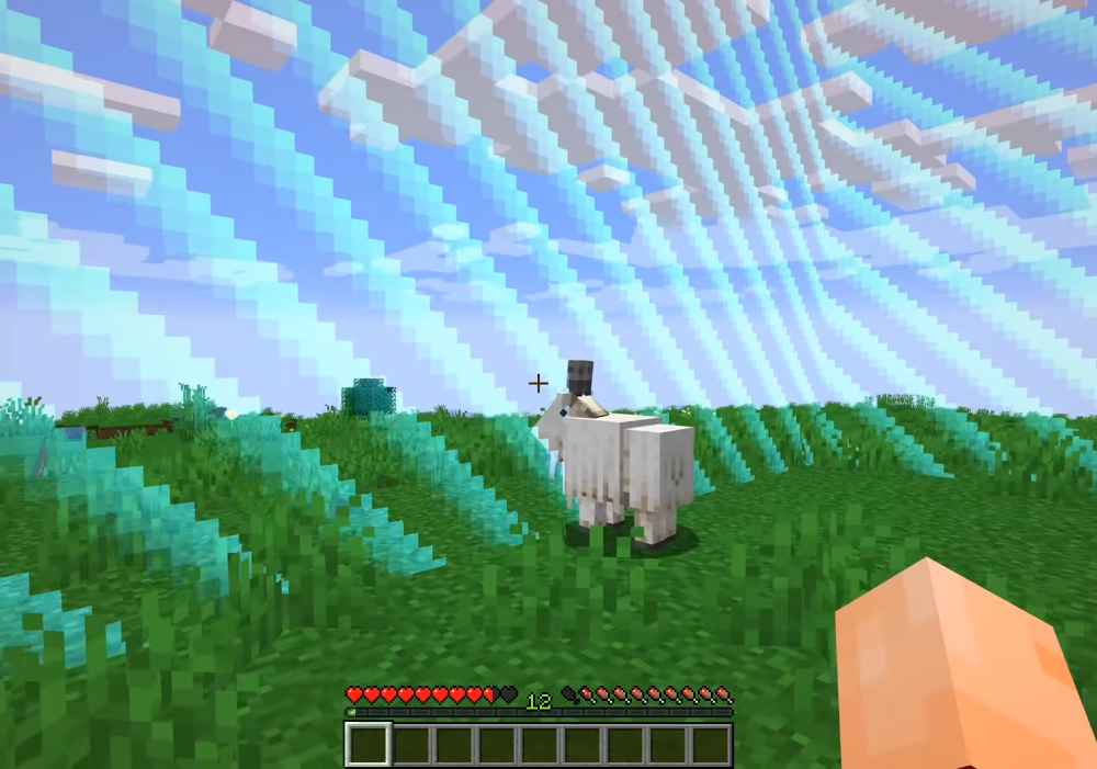 Niepowstrzymana koza kontra niezniszczalna ściana w Minecraft