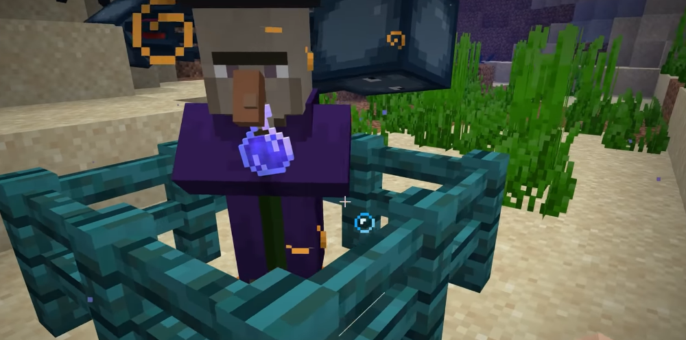 Minecraft'ta Cadı, Magma ve Kabarcıklar