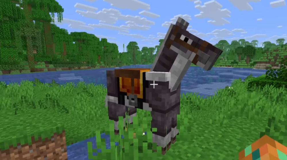 A Armadura dos Sonhos para Cavalos no Minecraft