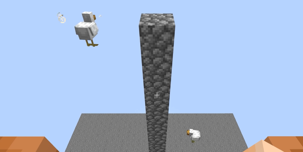 Pürüzsüz Düşüş mü Yoksa Tavuk Paradoksu mu? Minecraft'ta