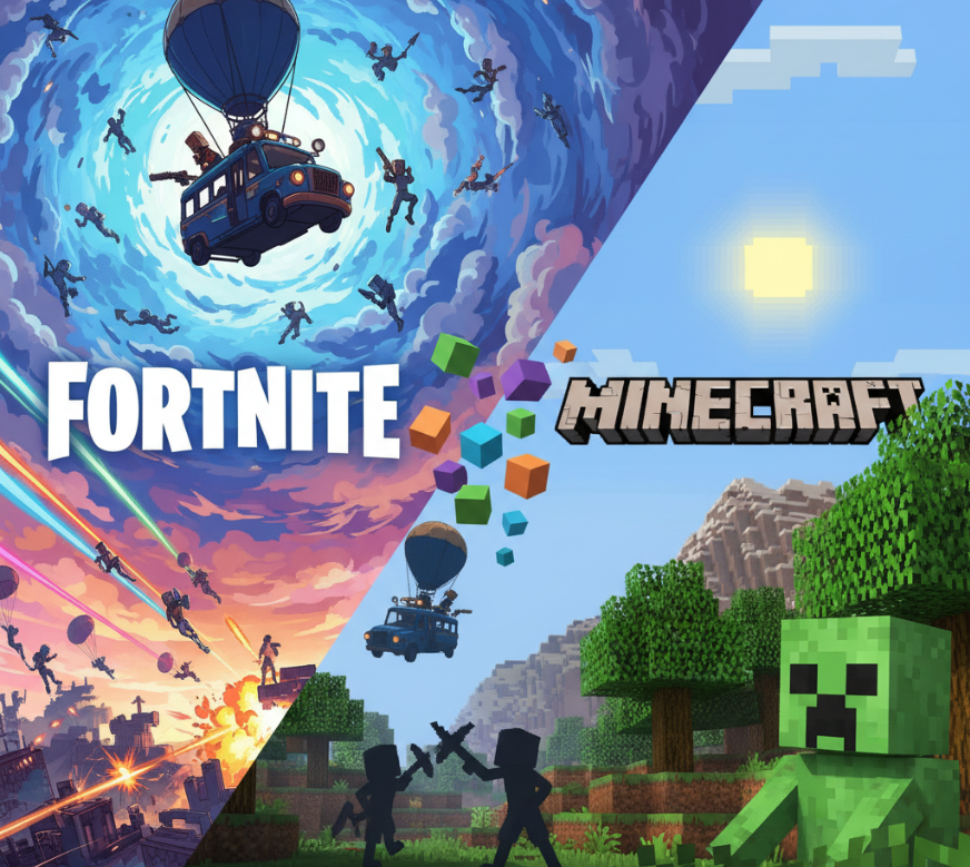 Fortnite ve Minecraft: Video oyunları tarihindeki en büyük crossover mı geliyor?