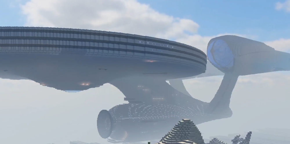 Epic Scale: How the USS Enterprise Came to Life in Minecraft