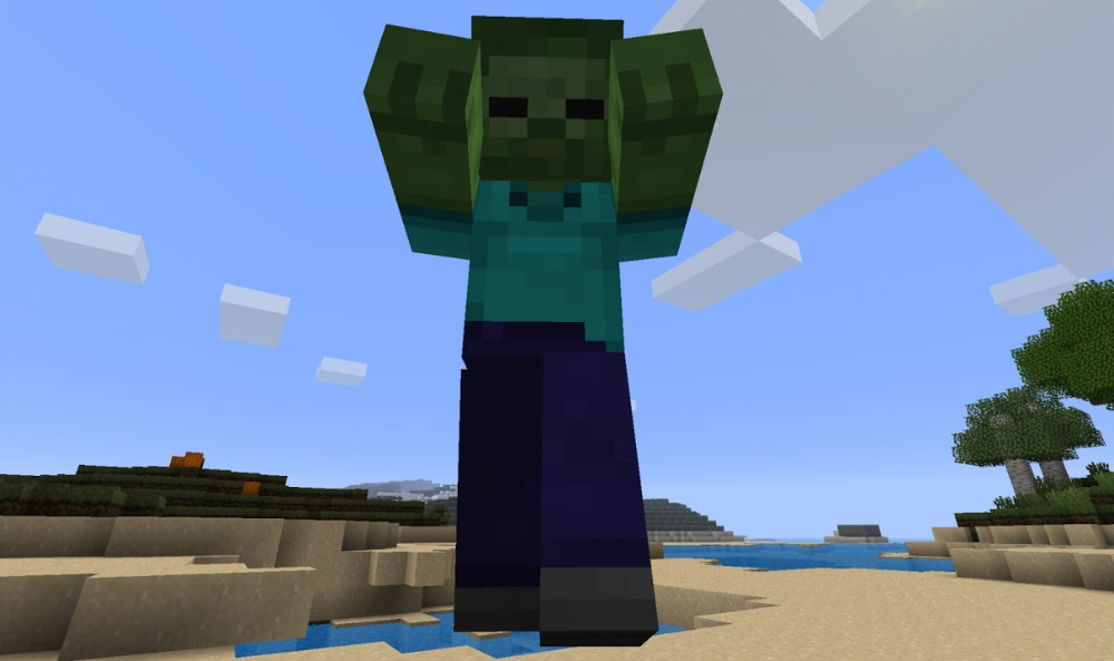 Geçmişin Titanları: Minecraft'taki Dev Zombinin Tam Hikayesi