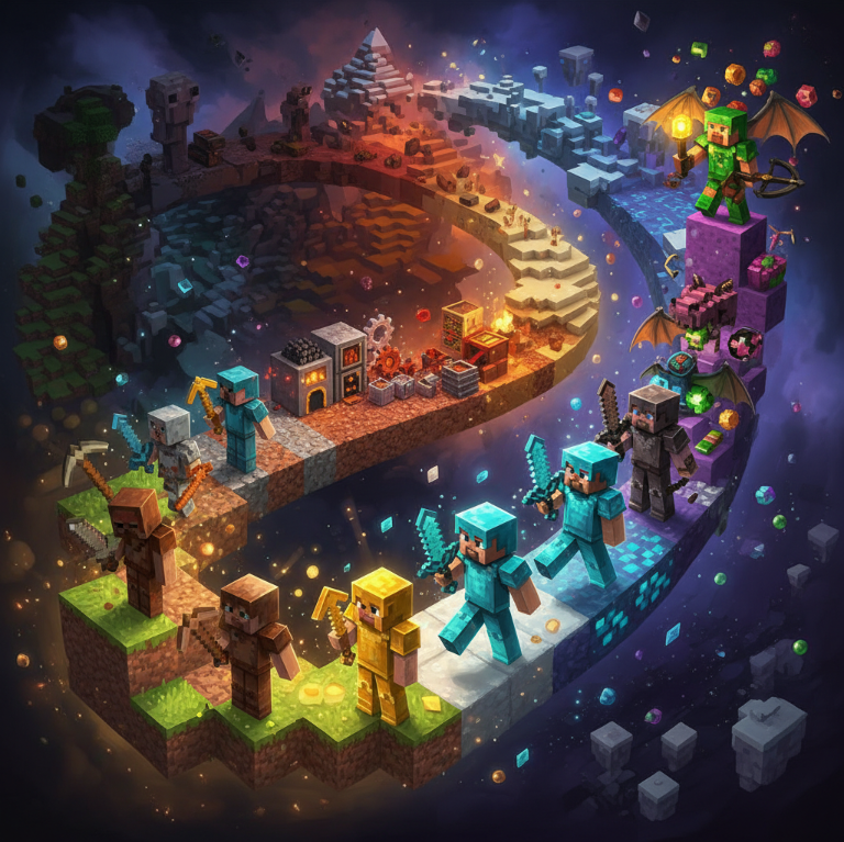 The Evolution of Achievements in Minecraft: From Basic Tips to Hardcore Challenges