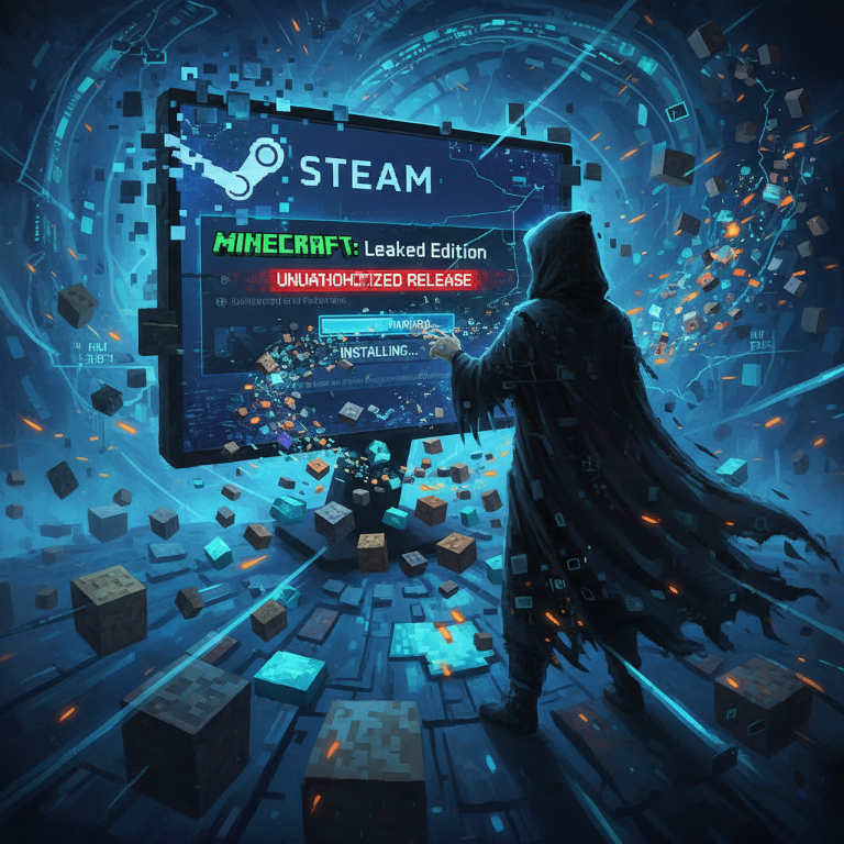 Unexpected Release: How a Leaked Version of Minecraft Tried to Launch on Steam
