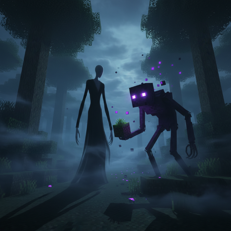 엔더맨의 탄생 이야기: Minecraft의 가장 신비로운 몹은 어떻게 만들어졌나