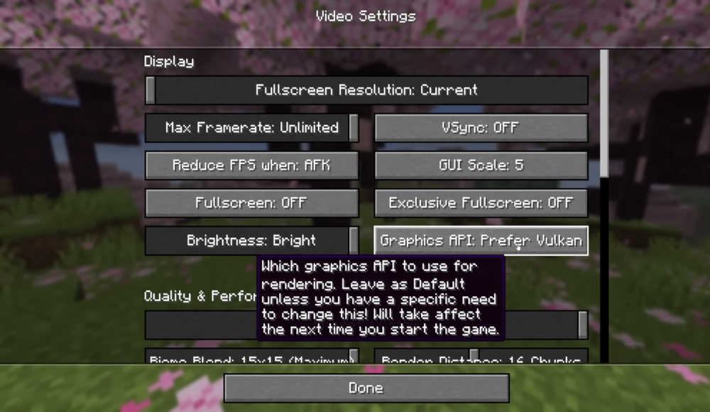 Minecraft 26.2 Snapshot 1: Actualización global de gráficos y misterios de las Cuevas de Azufre