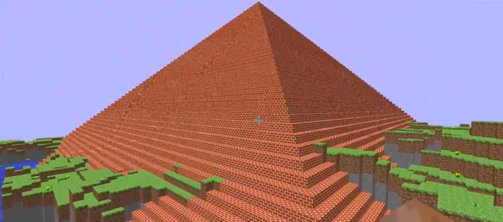 El Misterio de las Primeras Versiones de Minecraft: ¿Por Qué Aparecían Pirámides de Ladrillo Vacías en el Juego?